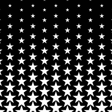 Soyut yarım ton yıldız arkaplanı. Vektör illüstrasyonu