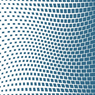 Soyut geometrik kare yarım ton arkaplan. Vektör illüstrasyonu