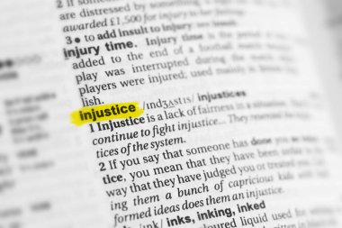 Vurgulanmış İngilizce kelime 