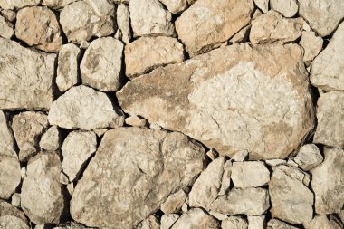 kahverengi taştan bir duvar dokusu 