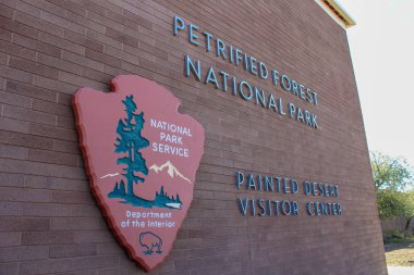 Petrifed Forest Milli Parkı Ziyaretçi Merkezi
