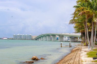John Ringlng Köprüsü Kuş Key Park dan - Sarasota Florida