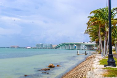 John Ringlng Köprüsü Kuş Key Park dan - Sarasota Florida