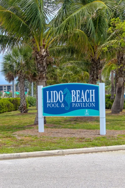 Segno Lido Beach - Sarasota Florida — Foto Stock