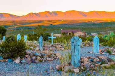 Boothill Graveyard in Tombstone Arizona clipart
