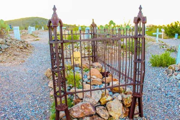 Boothill Graveyard i Tombstone Arizona — Stockfoto