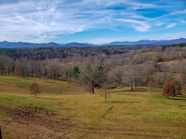 View off the back of the Biltmore Estate — Stock Photo, Image