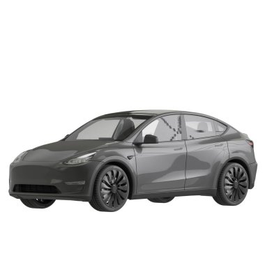 Araç beyaz arkaplanda izole edildi