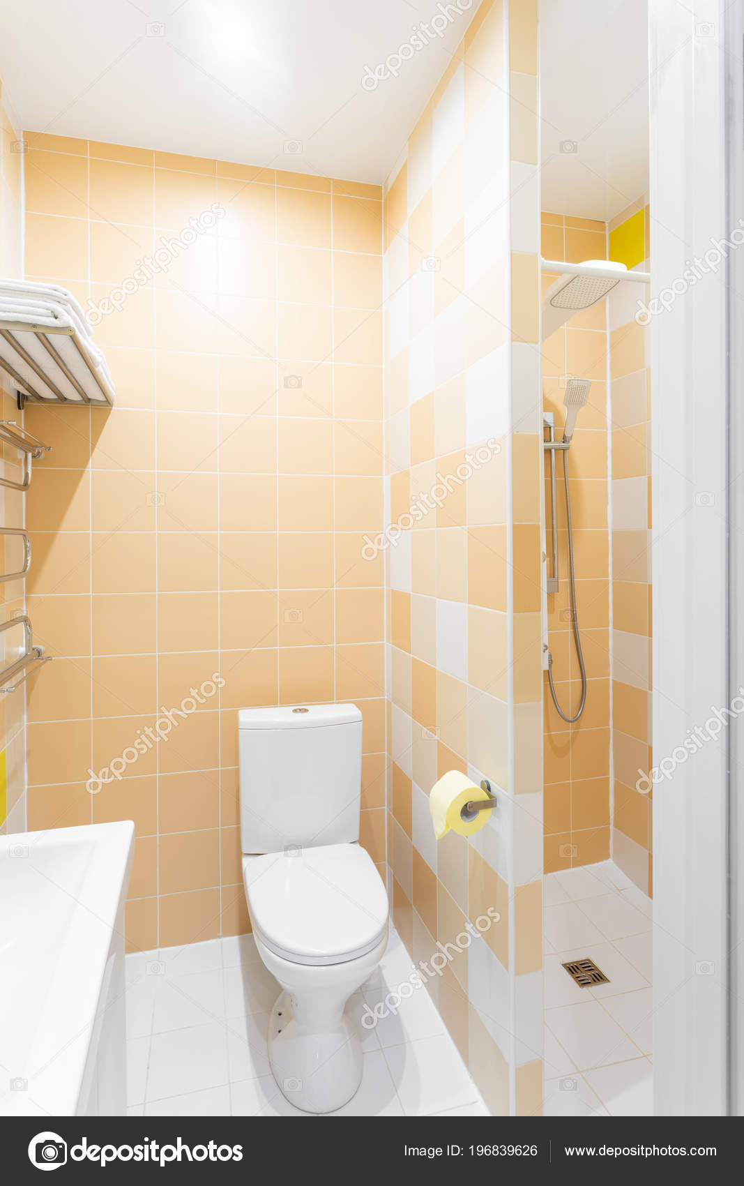 Bathroom With Shower Toilet Bowl And Sink Hotel Standart Bedroom Bathroom With Large Shower Toilet Bowl And Sink Hotel Standart Bedroom Simple Stylish Interior Lighting Photo By Malkovkosta