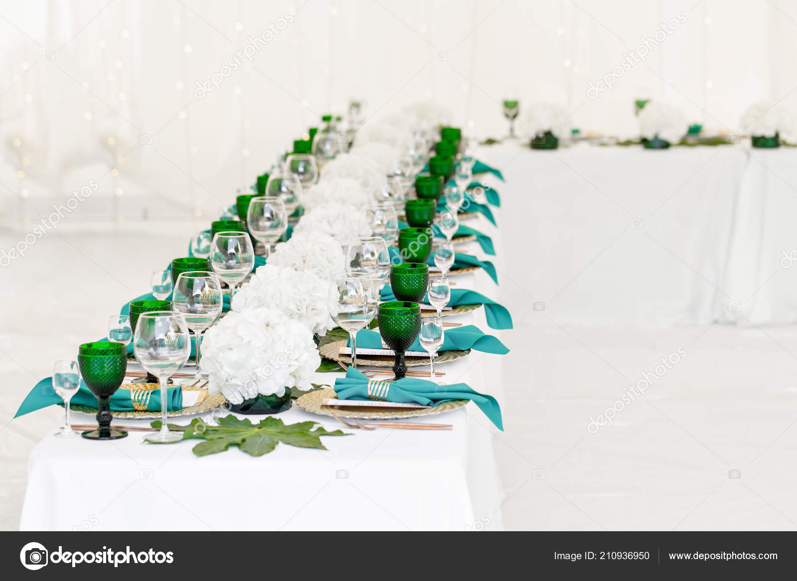 Beautiful Banquet Hall Under A Tent For A Wedding Reception