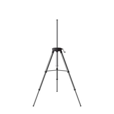 Vektör tripod illüstrasyon, beyaz izole