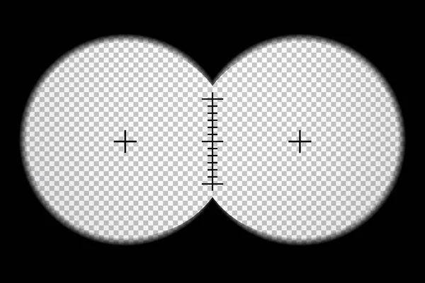 Binocular Frame Scale Vector Design — Stock Vector