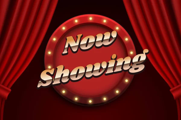 Now showing cinema sign hi-res stock photography and images - Alamy