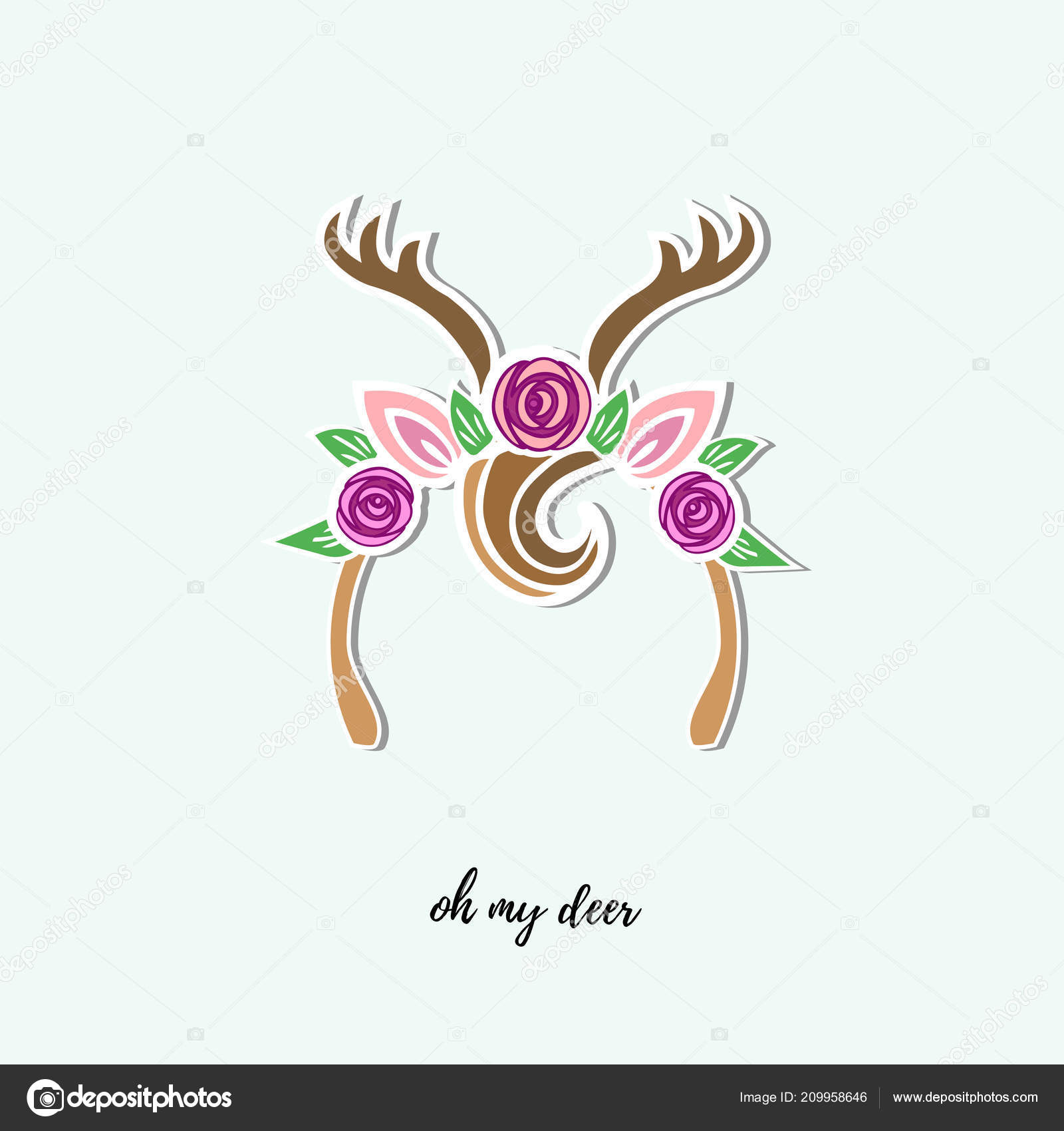 deer headband