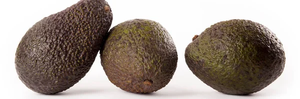 Voeding Banner Concept Biologische Groenten Ingrediënten Close Van Biologische Avocado — Stockfoto