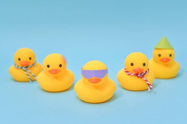 Çeşitlilik kavramı, aynı hizada fark lastik ördek yönetmek.