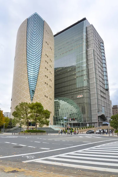 오사카 2016 Nhk 일본의 유명한 하나는 오사카 오사카 거리에서 — 스톡 사진