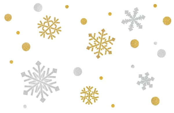 Sneeuwvlok papier knippen op witte achtergrond - geïsoleerd — Stockfoto