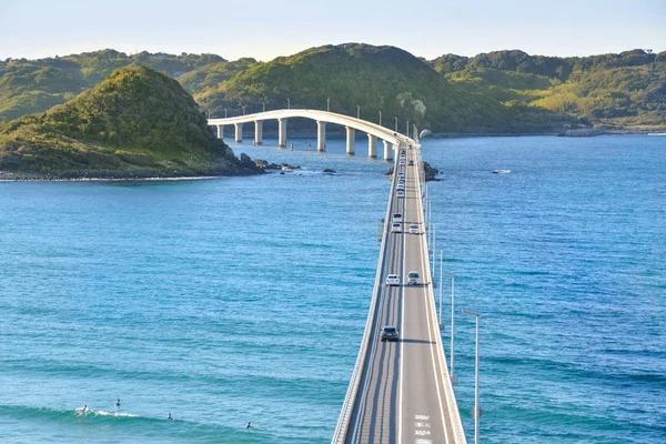 Tsunoshima Γέφυρα Shimonoseki Ιαπωνία — Φωτογραφία Αρχείου