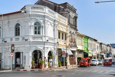 Eski Phuket town, Tayland