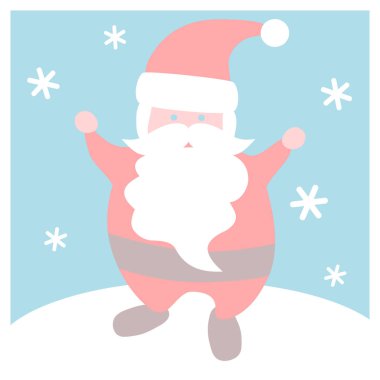 Karda Mutlu Noel Baba - Noel seti 