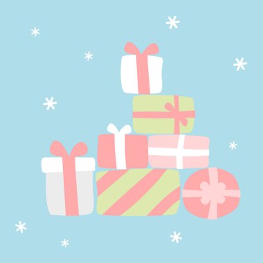 Birçok hediye - Noel seti 