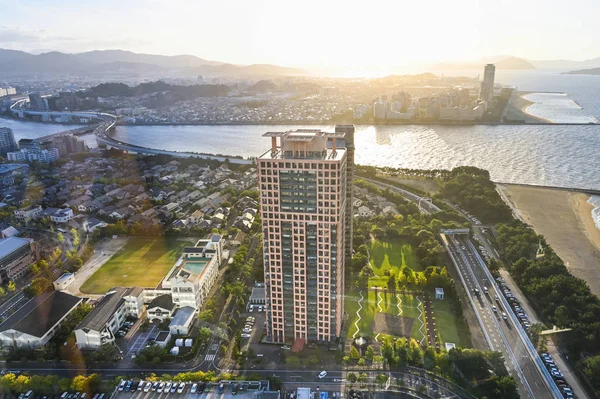 Fukuoka Cityscape, Japan — Stockfoto