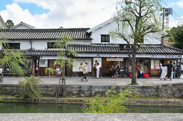 Ciudad vieja de Kurashiki, Okayama, Japón — Foto de Stock