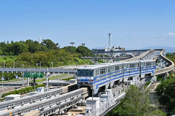 Monorail, Osaka, Japão — Fotografia de Stock