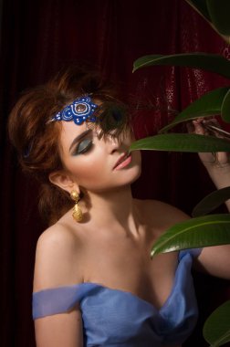 Güzel oryantal Doğu Prenses