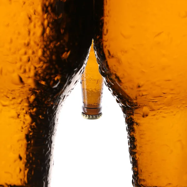 Bouteille de bière en forme de pénis — Photo