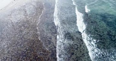 Swahili sahilinde Hint okyanusu üzerinde uçmak, Tanzanya.