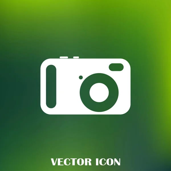 Imagen Cámara Vector Icono — Vector de stock