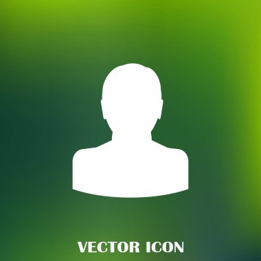 İşadamı vektör web simgesi