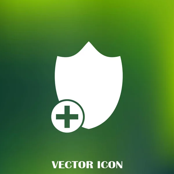 Icona Web Vettoriale Scudo — Vettoriale Stock
