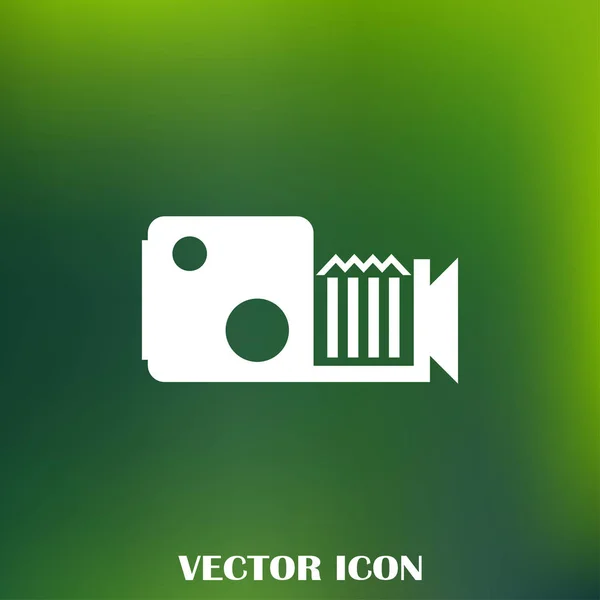 Videokamera Web Vektor Ikon — Stock Vector