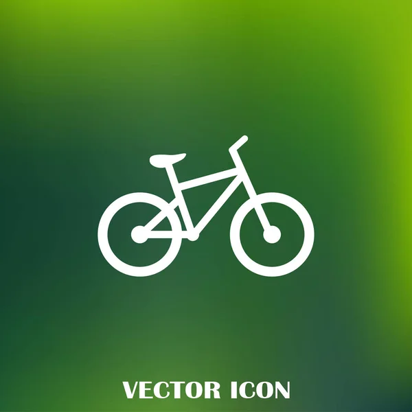 Fahrrad Ikone Lager Vektor Illustration Flaches Design — Stockvektor