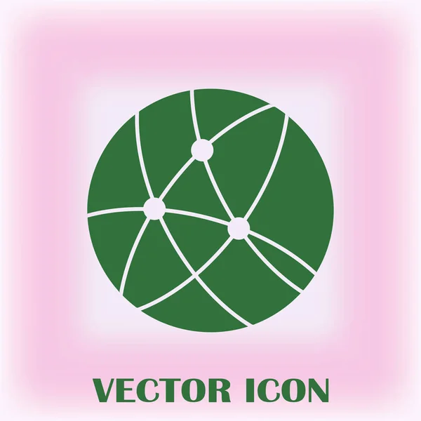 Web Site Vetor Ícone — Vetor de Stock