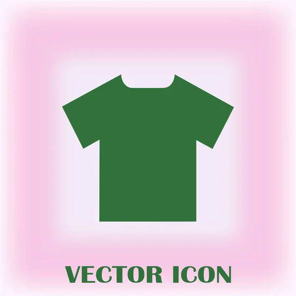 Shirt Web Ícone Vetor — Vetor de Stock