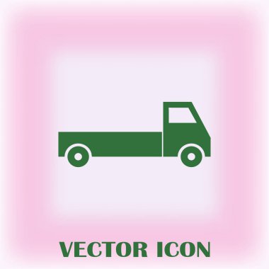 Teslimat vektör web simgesi