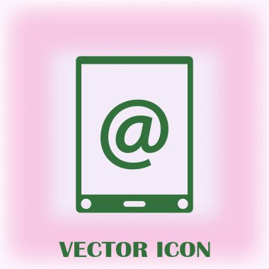 telefon web vektör simgesi