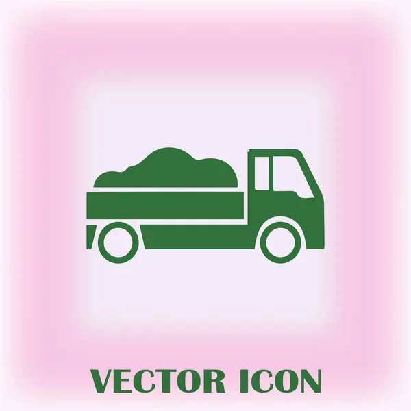 Leverans Vektor Web Icon — Stock vektor