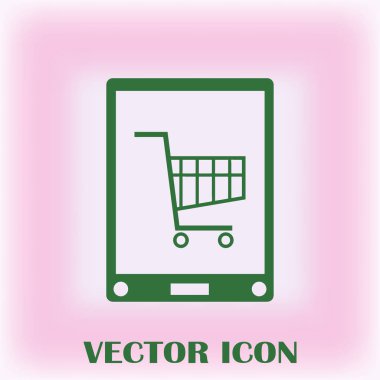 telefon web vektör simgesi