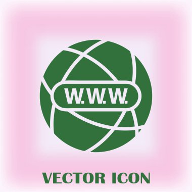 Web sitesi web vektör simgesi