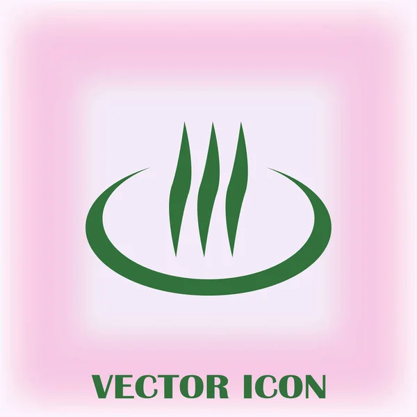 Roken Stoom Pictogram Vectorillustratie — Stockvector
