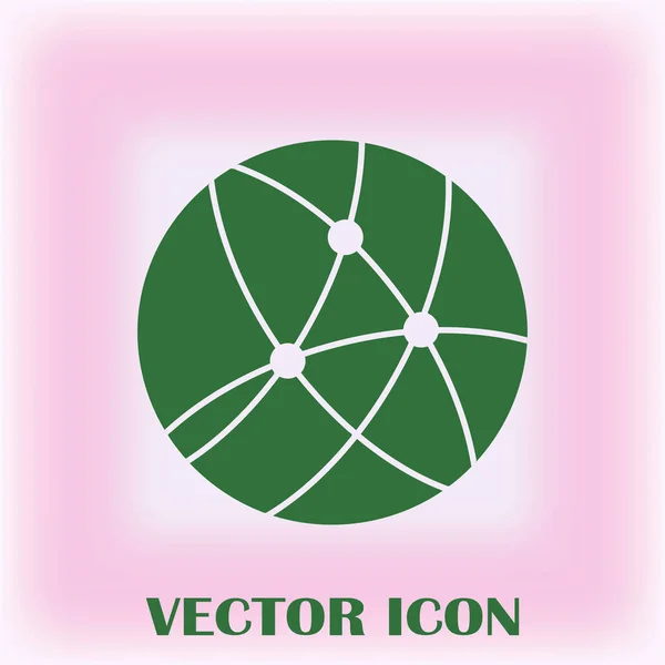 Webseite Vektor Web Symbol — Stockvektor