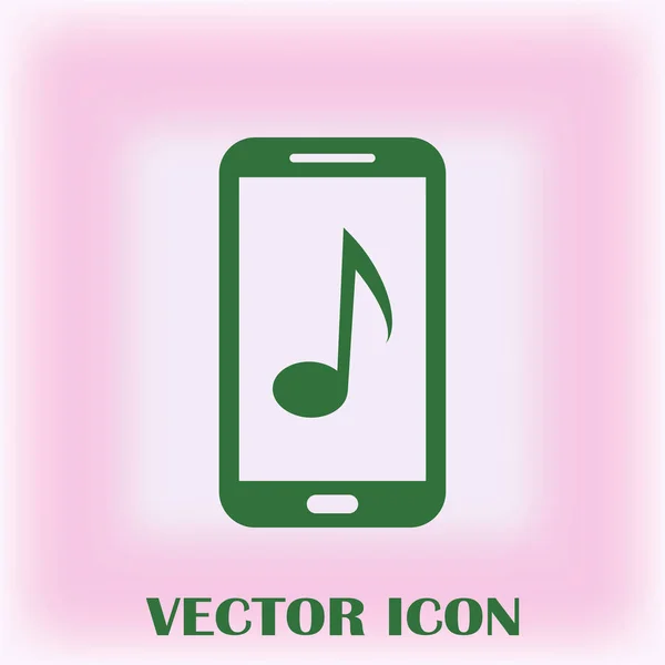 Teléfono Web Vector Icono — Vector de stock