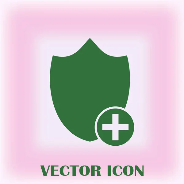 Schild Vektor Websymbol — Stockvektor