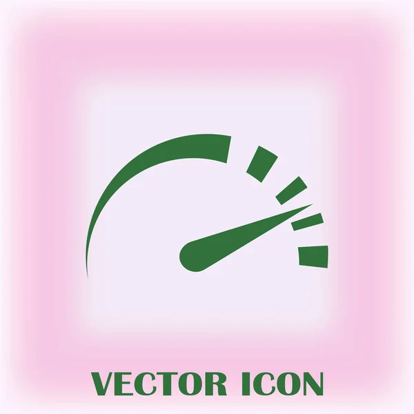 Speed icon. web vector design — Stock Vector