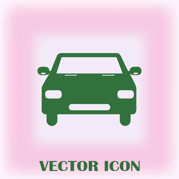 Auto Symbol Vektor Vektorillustration — Stockvektor